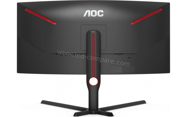 AOC CU34G3S/BK - Vue de l'arri&egrave;re