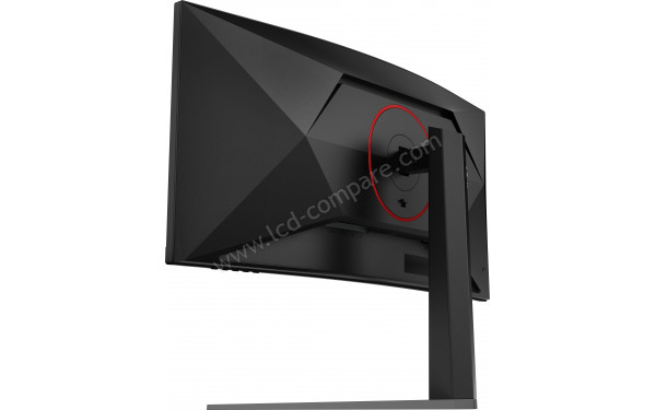 AOC CU34G4AD - Vue 3/4 arri&egrave;re
