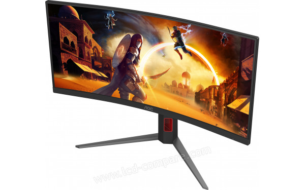 AOC CU34G4AD - Vue 3/4 droite