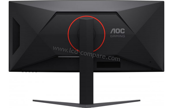 AOC CU34G4CA - Vue de l'arri&egrave;re