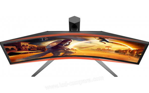 AOC CU34G4ZCA - Vue du dessus