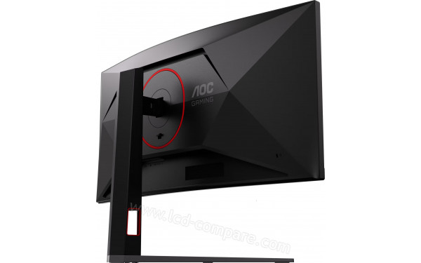 AOC CU34G4ZCA - Vue 3/4 arri&egrave;re