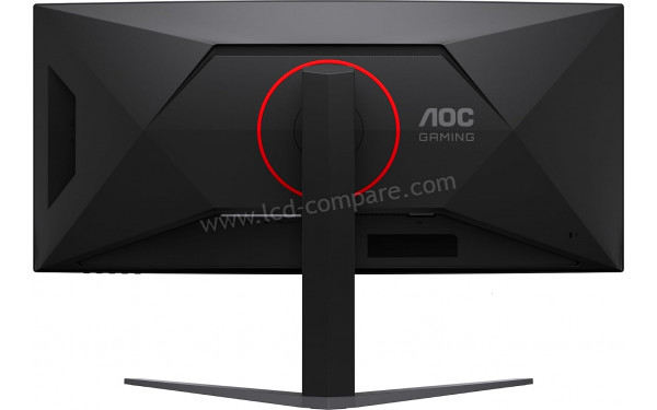 AOC CU34G4ZCA - Vue de l'arri&egrave;re