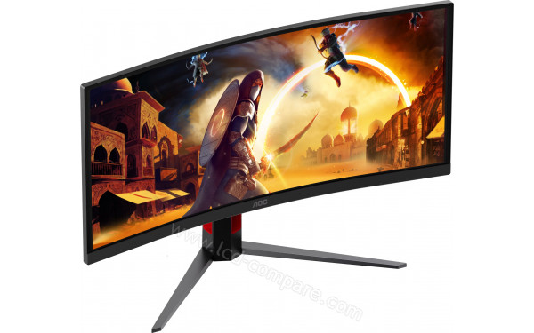 AOC CU34G4ZCA - Vue 3/4 gauche