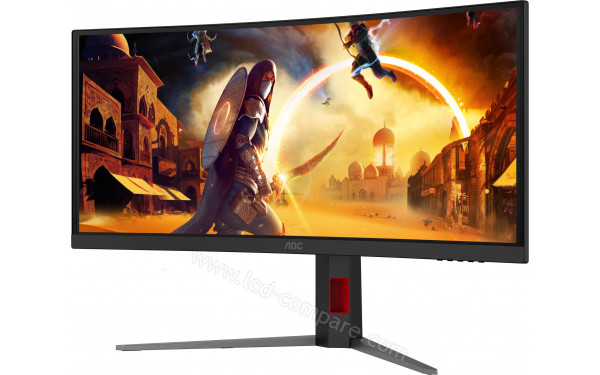 AOC CU34G4ZCA - Vue 3/4 droite