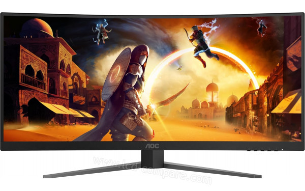 AOC CU34G4Z - Vue de face