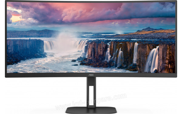 AOC CU34V5C/BK/23 - Vue de face