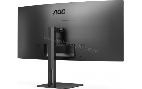 AOC CU34V5C/BK/23 - Vue 3/4 arri&egrave;re