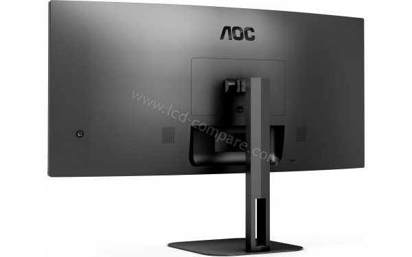 AOC CU34V5C/BK/23 - Vue 3/4 arri&egrave;re