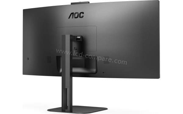 AOC CU34V5CW/BK - Vue 3/4 arri&egrave;re