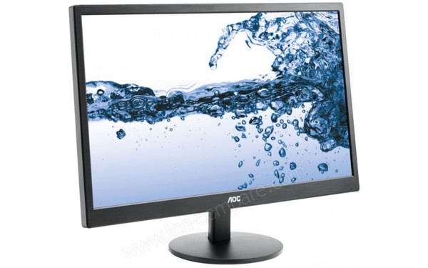 AOC e2270Swhn - Vue 3/4 gauche
