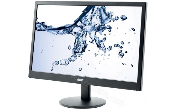 AOC e2270Swn - Vue 3/4 droite