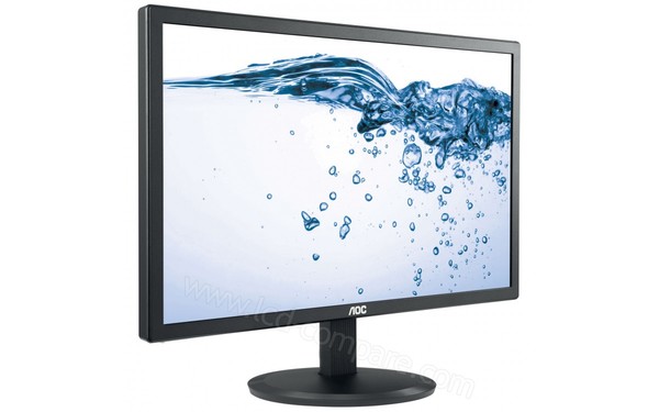 AOC e2280Swn - Vue 3/4 gauche