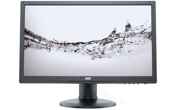 AOC e2460Pq/BK - Vue de face