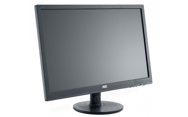 AOC e2460Sh - Vue 3/4 gauche