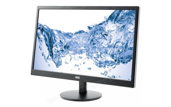 AOC e2470Swh - Vue 3/4 droite