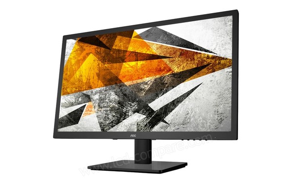 AOC E2475SWQE - Vue 3/4 droite
