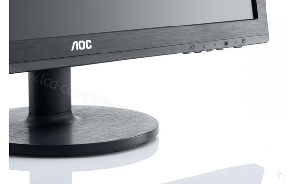 AOC g2460Fq - Zoom sur le coin inf&eacute;rieur droit