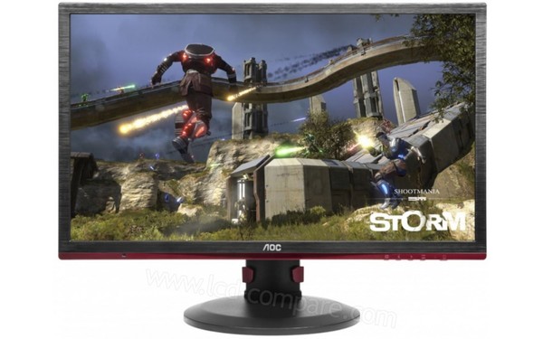 AOC G2460PQU/BR - Vue de face