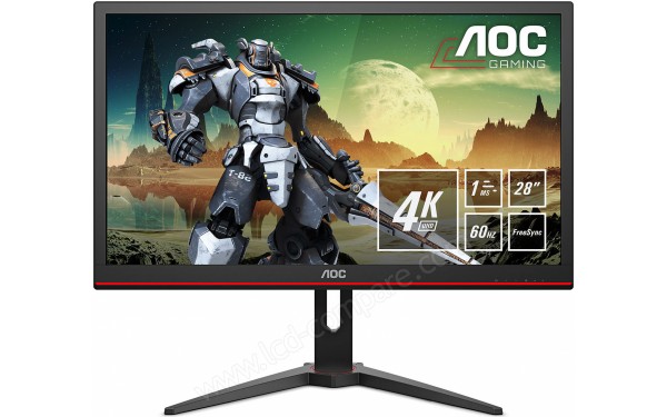 AOC G2868PQU - Vue de face