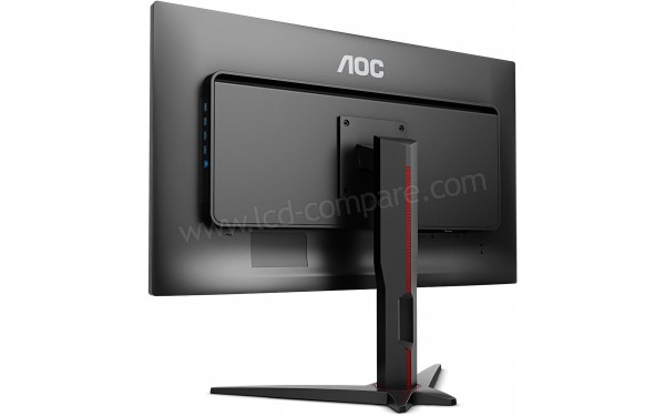 AOC G2868PQU - Vue de l'arri&egrave;re par le c&ocirc;t&eacute;