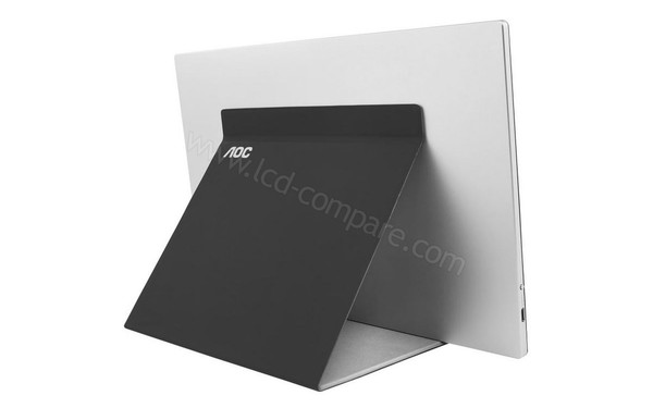 AOC I1601FWUX - Vue 3/4 arri&egrave;re