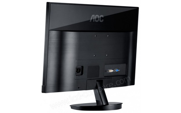 AOC i2369Vm/BK - Vue 3/4 arri&egrave;re