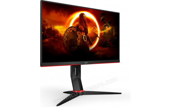 AOC Q24G2A/BK - Vue 3/4 gauche