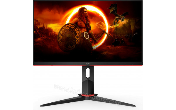 AOC Q24G2A/BK - Vue de face