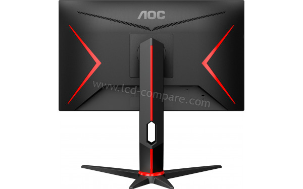 AOC Q24G2A/BK - Vue de l'arri&egrave;re