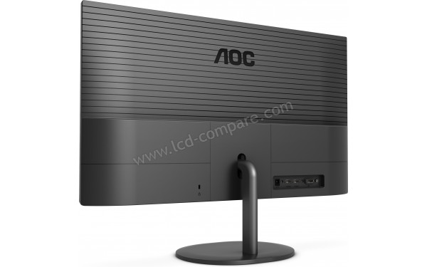 AOC Q24V4EA - Vue 3/4 arri&egrave;re
