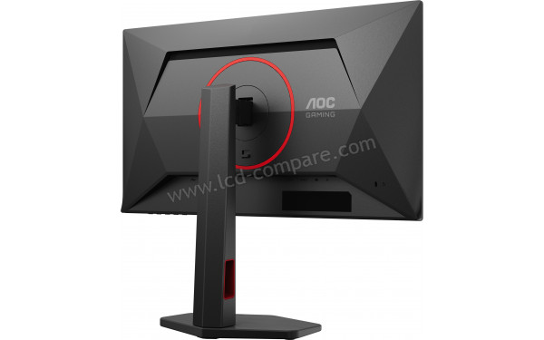 AOC Q25G4SR - Vue 3/4 arri&egrave;re
