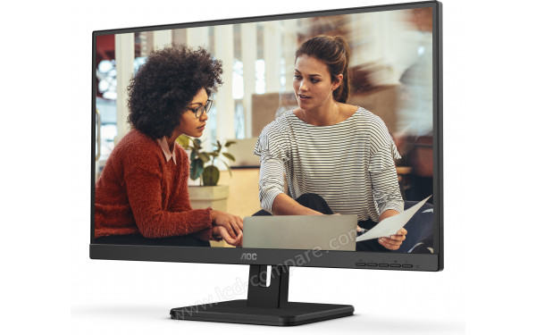 AOC Q27E3UAM/BK - Vue 3/4 droite