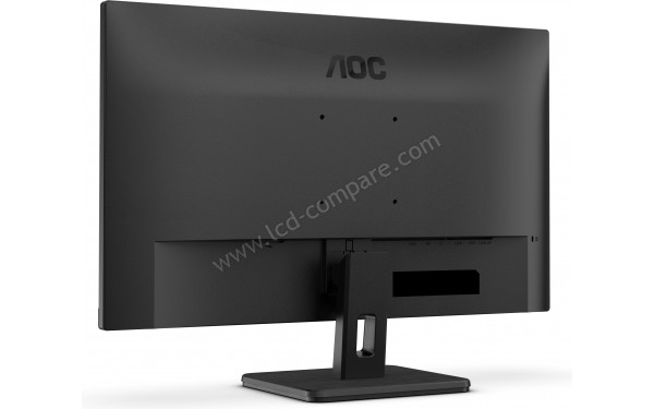 AOC Q27E3UAM/BK - Vue 3/4 arri&egrave;re