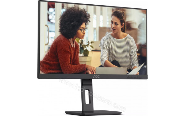 AOC Q27E3UMF - Vue 3/4 gauche