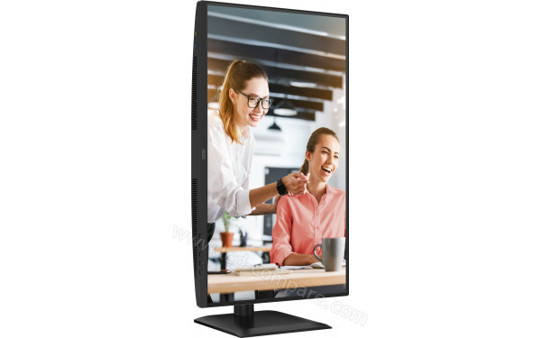 AOC Q27E4CV - Vue 3/4 gauche
