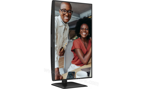 AOC Q27E4U - Vue 3/4 gauche