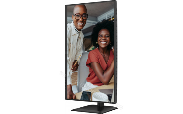 AOC Q27E4U - Vue 3/4 droite