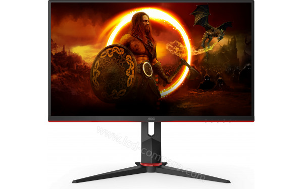 AOC Q27G2S/BK - Vue de face