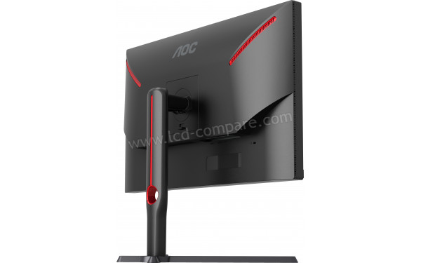 AOC Q27G3XMN/BK - Vue 3/4 arri&egrave;re