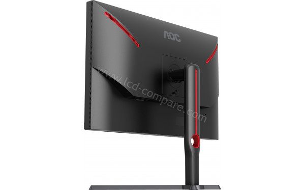 AOC Q27G3XMN/BK - Vue 3/4 arri&egrave;re