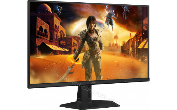 AOC Q27G41ZDF - Vue 3/4 gauche