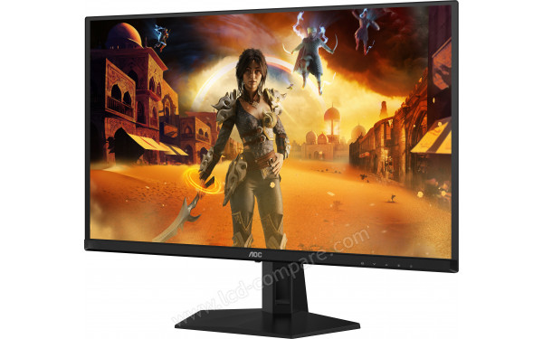 AOC Q27G41ZDF - Vue 3/4 droite