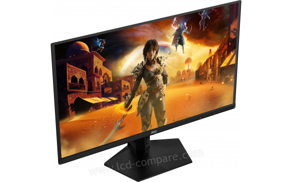 AOC Q27G41ZDF - Vue 3/4 gauche