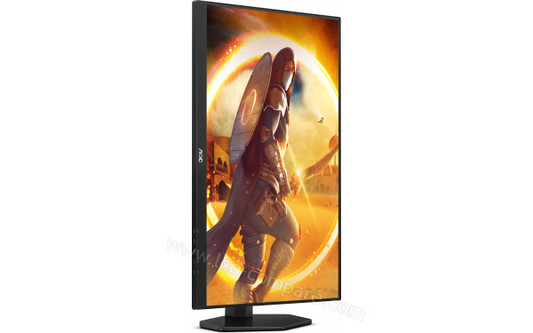 AOC Q27G4XND - Vue de face en mode portrait