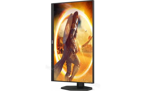 AOC Q27G4XND - Vue de face en mode portrait