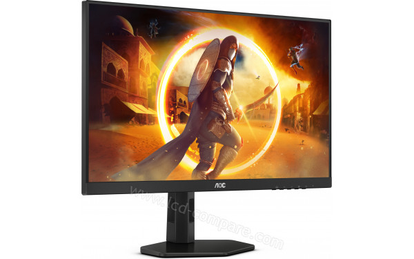 AOC Q27G4XN - Vue 3/4 gauche