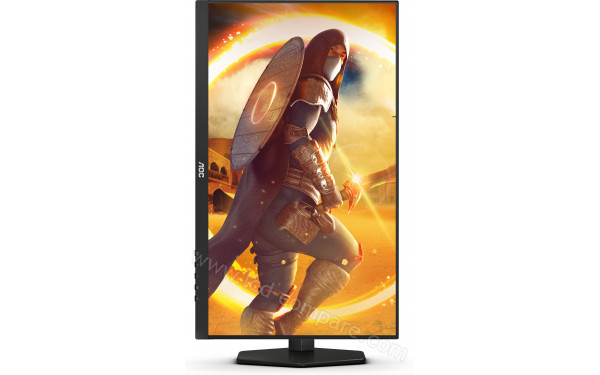 AOC Q27G4XN - Vue de face en mode portrait