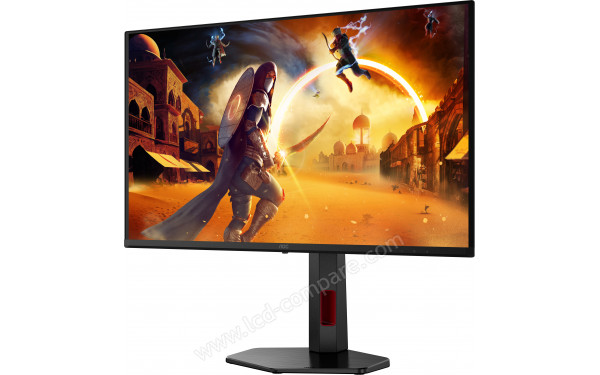 AOC Q27G4ZDRAD - Vue 3/4 droite