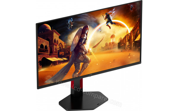 AOC Q27G4ZDRAD - Vue 3/4 gauche